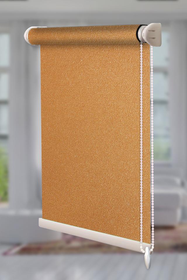 Рулонная штора Neo открытого типа 190х210 см Оранжевый (Neo-RSS-01-524)
