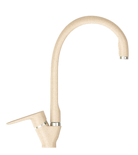 Смеситель кухонный KAHER AIVON гранитный 03 Бежевый