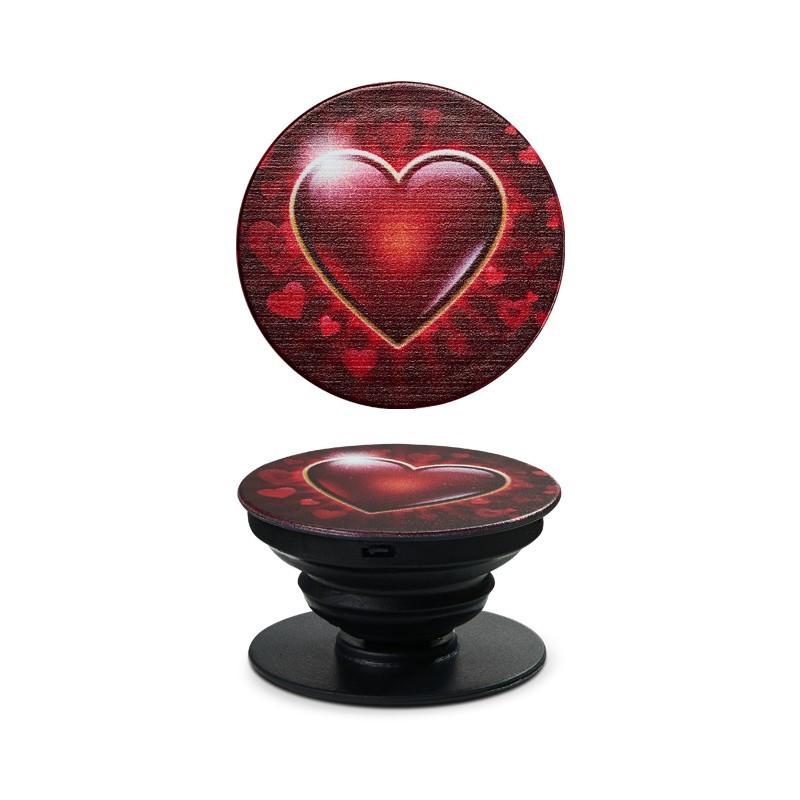 Держатель попсокет Luxe Cube Popsockets POP 005 Сердечко - фото 2