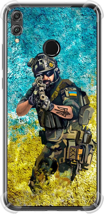 Чехол на Huawei Honor 8X Воин ЗСУ (5311sp-1596-42517)
