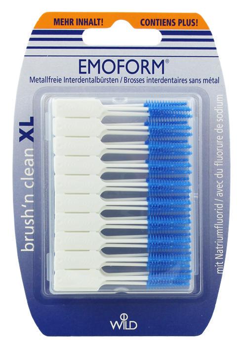 Щетка межзубная безметалловые Emoform brush'n clean XL 50 шт. (1906)
