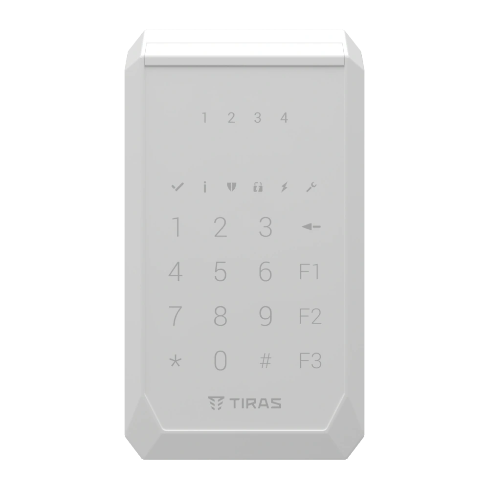 Клавіатура TIRAS K-PAD4 White (99-00010041) - фото 3 Клавіатура TIRAS K-PAD4 White (99-00010041) - фото 3
