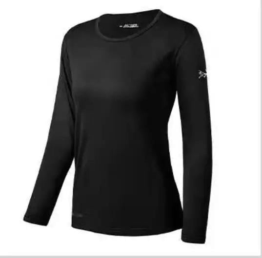 Комплект термобелья женское Arcteryx AR Crew LS 270308 XL Black - фото 2