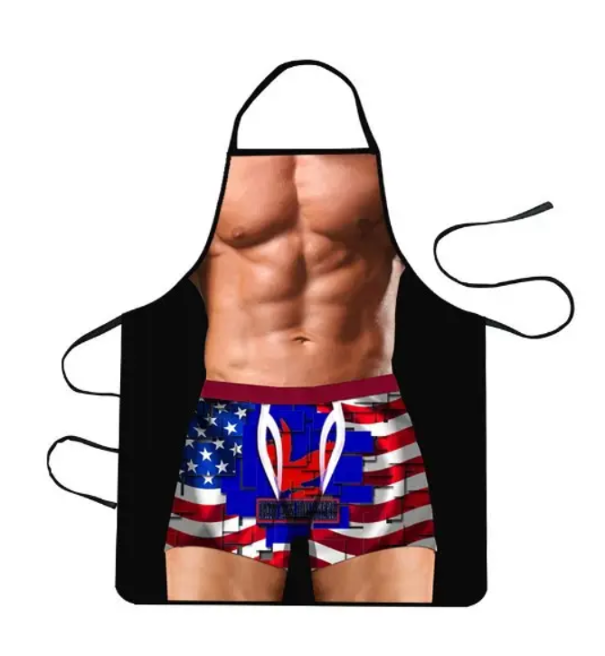 Фартук с приколом Торс 73х57 см Разноцветный (49975) Фартук с приколом Торс 73х57 см Разноцветный (49975)