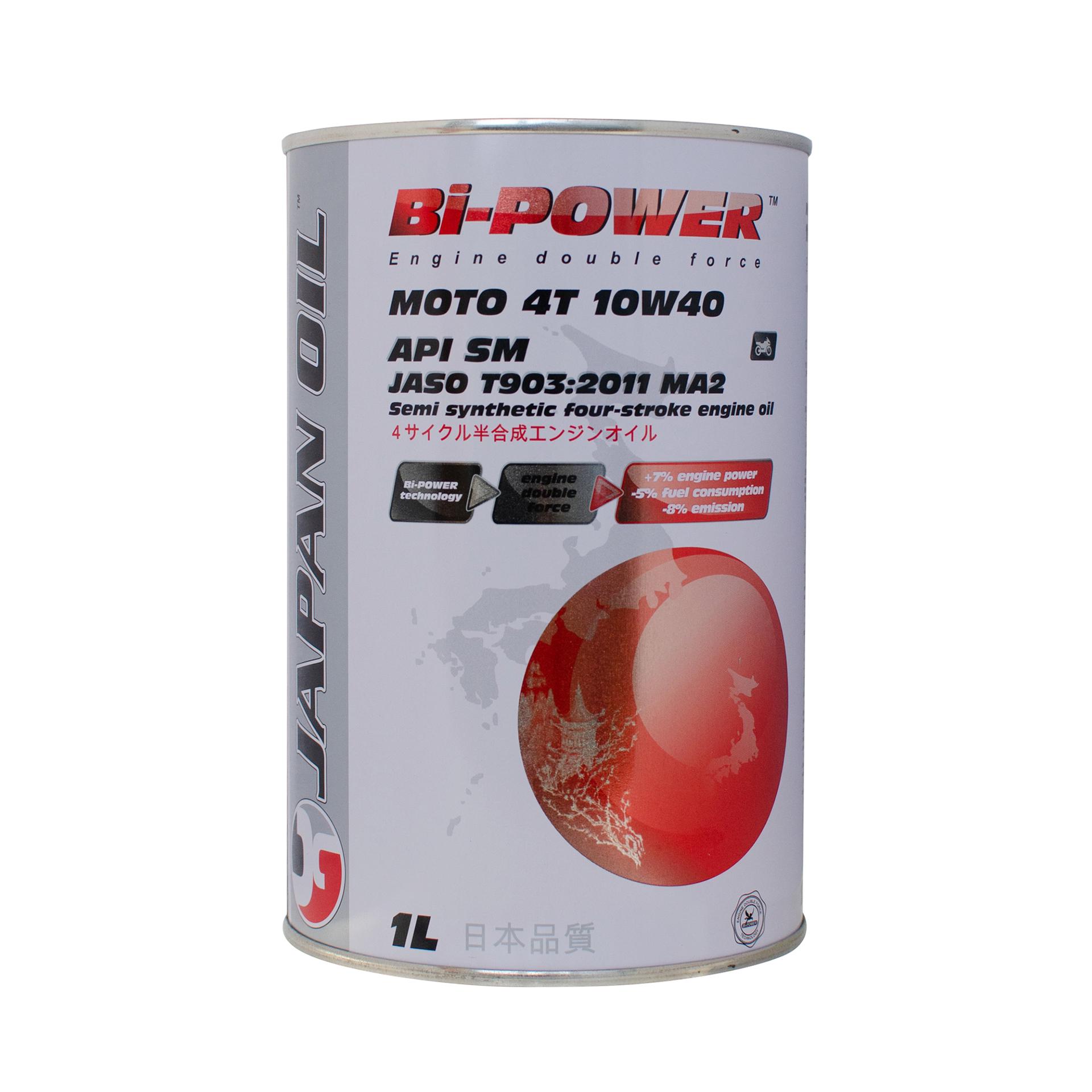 Масло моторное BI-Power JO Moto 4T 10W-40 1 л