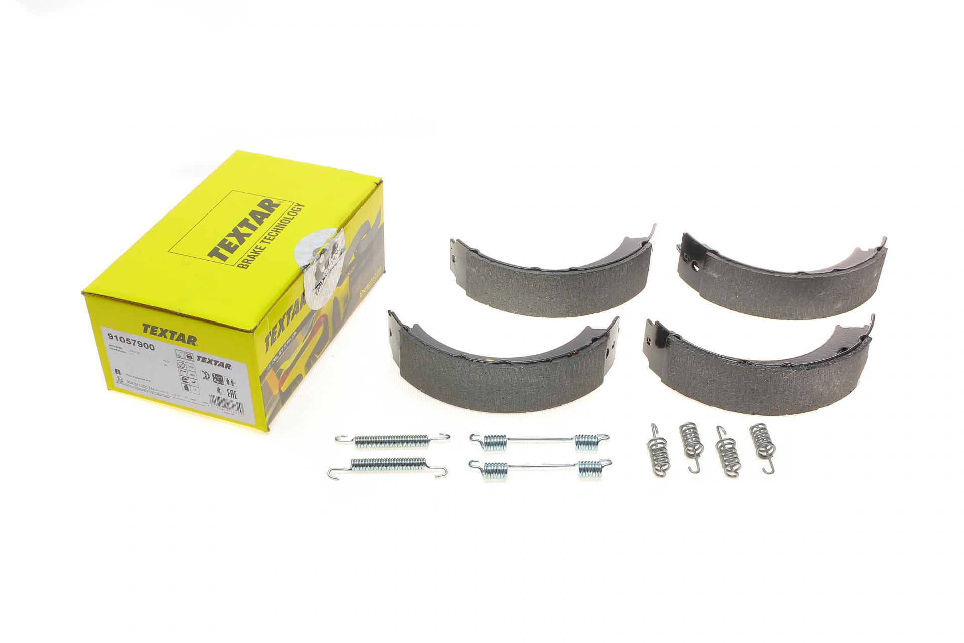 Колодки ручника TEXTAR 91057900 MB Sprinter 408-416 96-06 170x40 с пружинками Колодки ручника TEXTAR 91057900 MB Sprinter 408-416 96-06 170x40 с пружинками