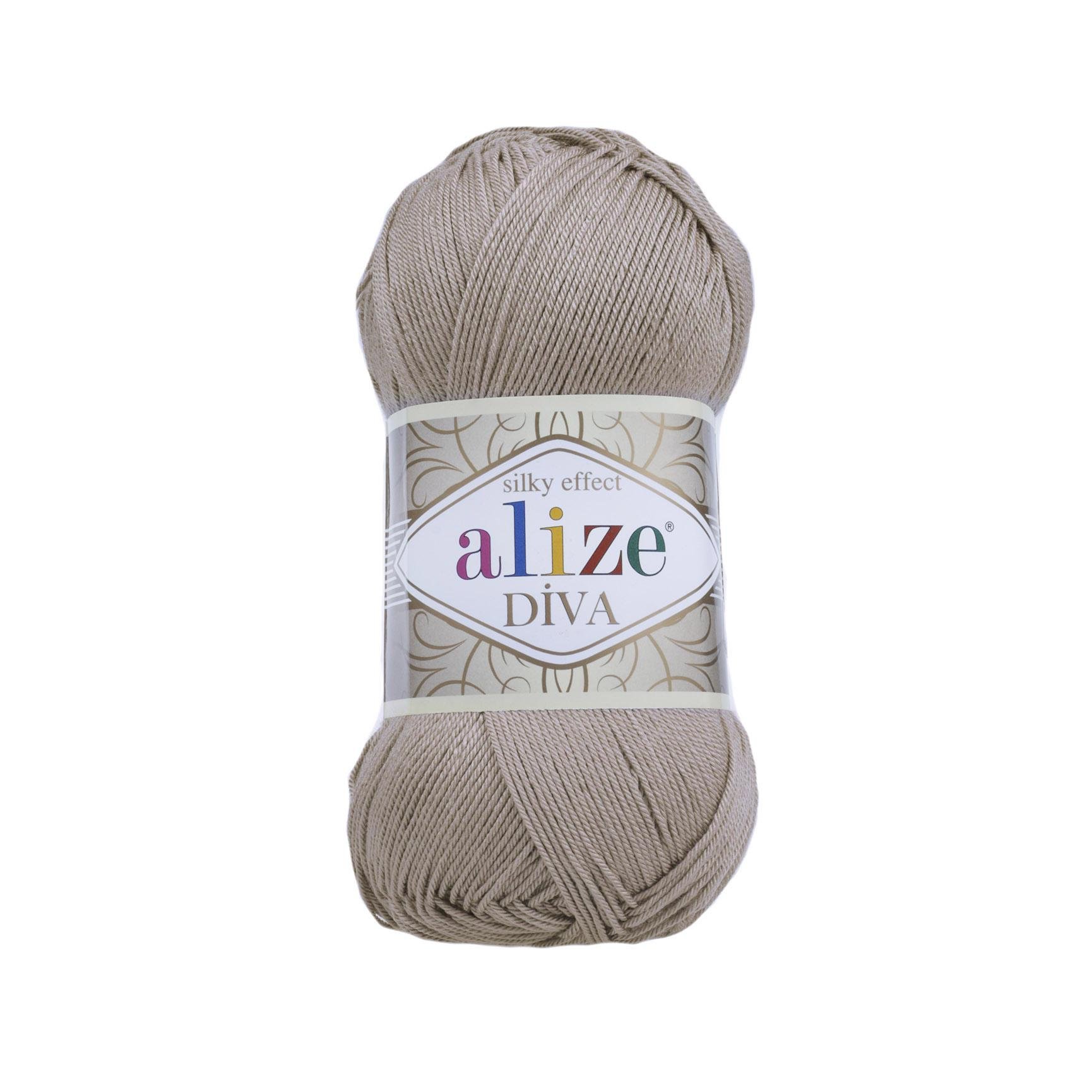 Пряжа Alize Diva 167 Beige