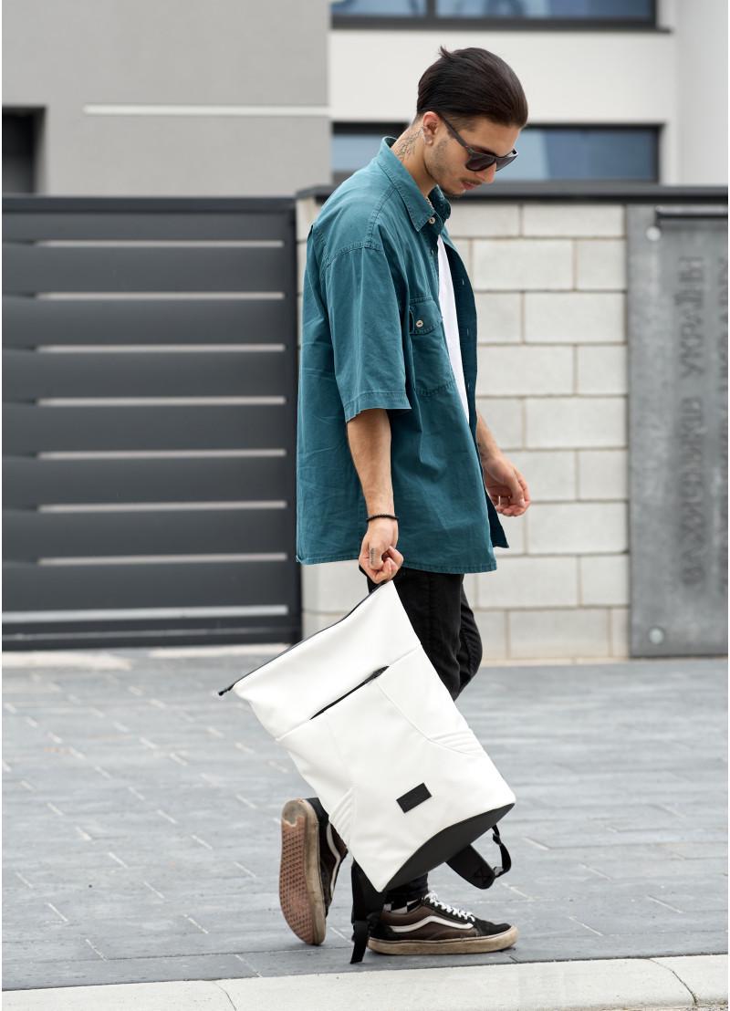 Рюкзак чоловічий Sambag RollTop X Білий (27151120r) - фото 7