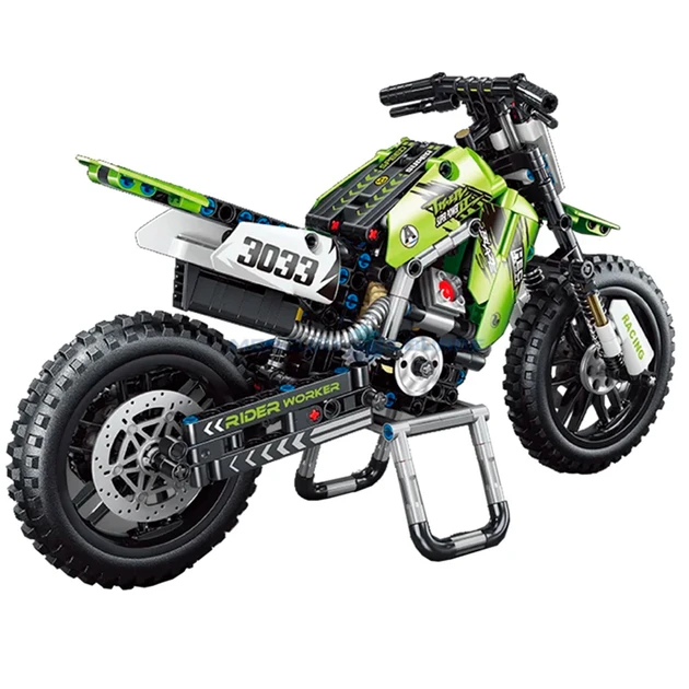 Конструктор горный мотоцикл Kawasaki 476 дет. (КЛ011) - фото 3 Конструктор горный мотоцикл Kawasaki 476 дет. (КЛ011) - фото 3