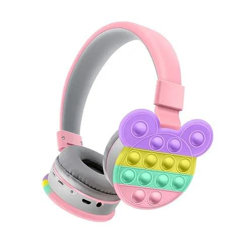 Наушники беспроводные AKZ-K30 Antistress Pop It (00654)