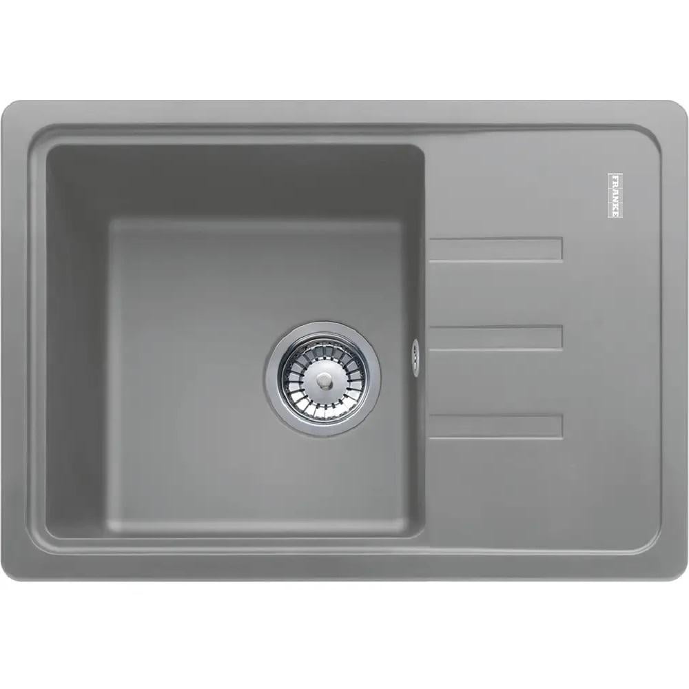 Мойка кухонная Franke 114.0575.042 гранитная прямоугольная 620x435 мм Серый (212560)