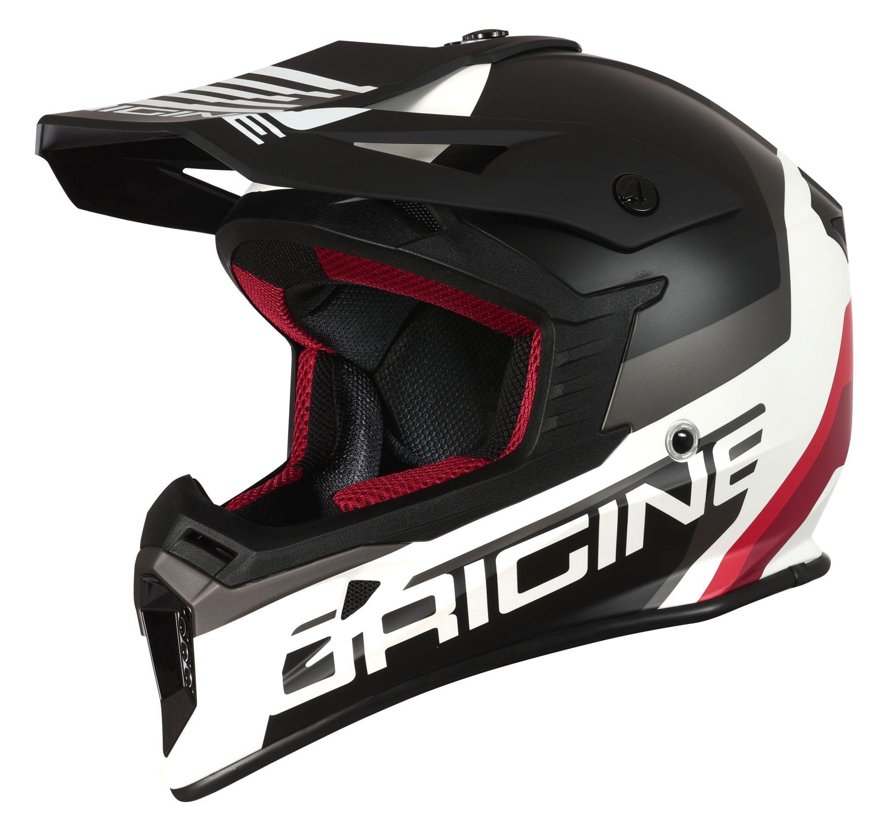 Мотошлем Origine Hero MX XL Black/White Matt (50057)