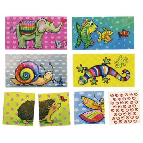 Розвиваюча іграшка Goki Гра мемо тварини (56904G)