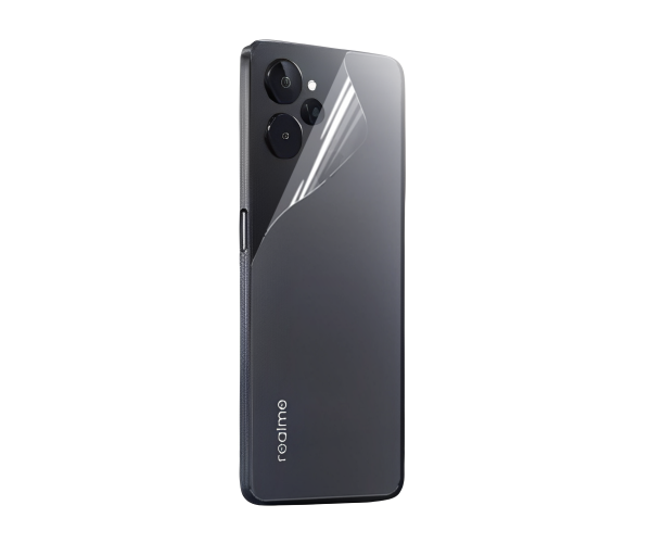 Пленка противоударная гидрогелевая Hydrogel Film для Realme 10T на заднюю панель Transparent