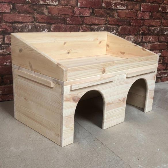 Домик для кроликов из дерева Анароха Бланже (ДКР-001501)