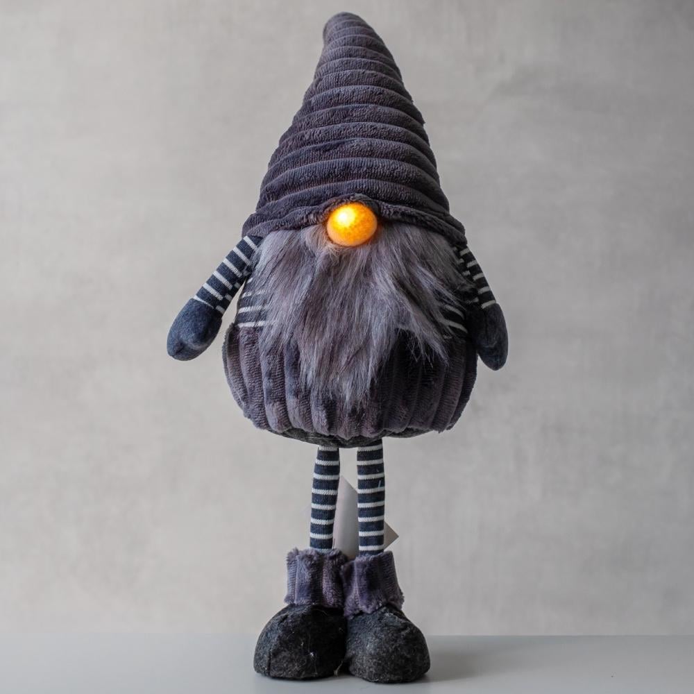 Фигурка с подсветкой гномик 71 см Серый Фигурка с подсветкой гномик 71 см Серый