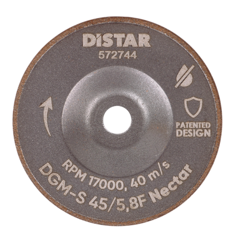 Комплект плиточника для гравера фреза алмазная DGM-S 45 мм Nectar и диск DISTAR Butterfly 45 мм с держателем - фото 5