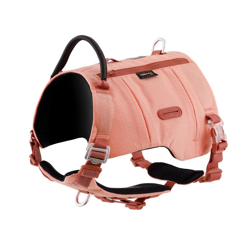 Шлея для собак Truelove TLB2251 светоотражающая из водонепроницаемой ткани Cordura регулируемая S Розовый