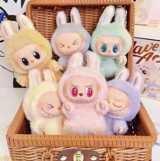 Мягкая игрушка Лабубу коллекционная 15 см Желтый - фото 4 Мягкая игрушка Лабубу коллекционная 15 см Желтый - фото 4