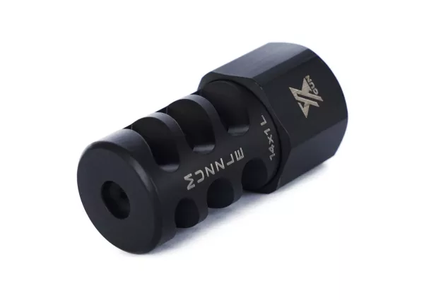 Дульне гальмо-компенсатор Xgun Muzzle Brake кал 5.45 РПК різьба 14x1 ліва нержавіюча сталь 420 AISI Black Дульне гальмо-компенсатор Xgun Muzzle Brake кал 5.45 РПК різьба 14x1 ліва нержавіюча сталь 420 AISI Black