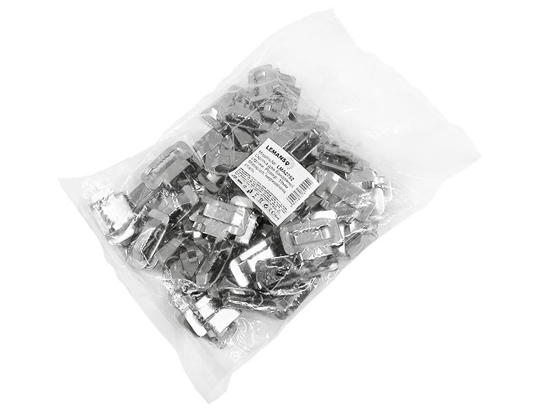 Скрепа для бандажной ленты Lemanso 19 мм 50 шт. (LMA2752)