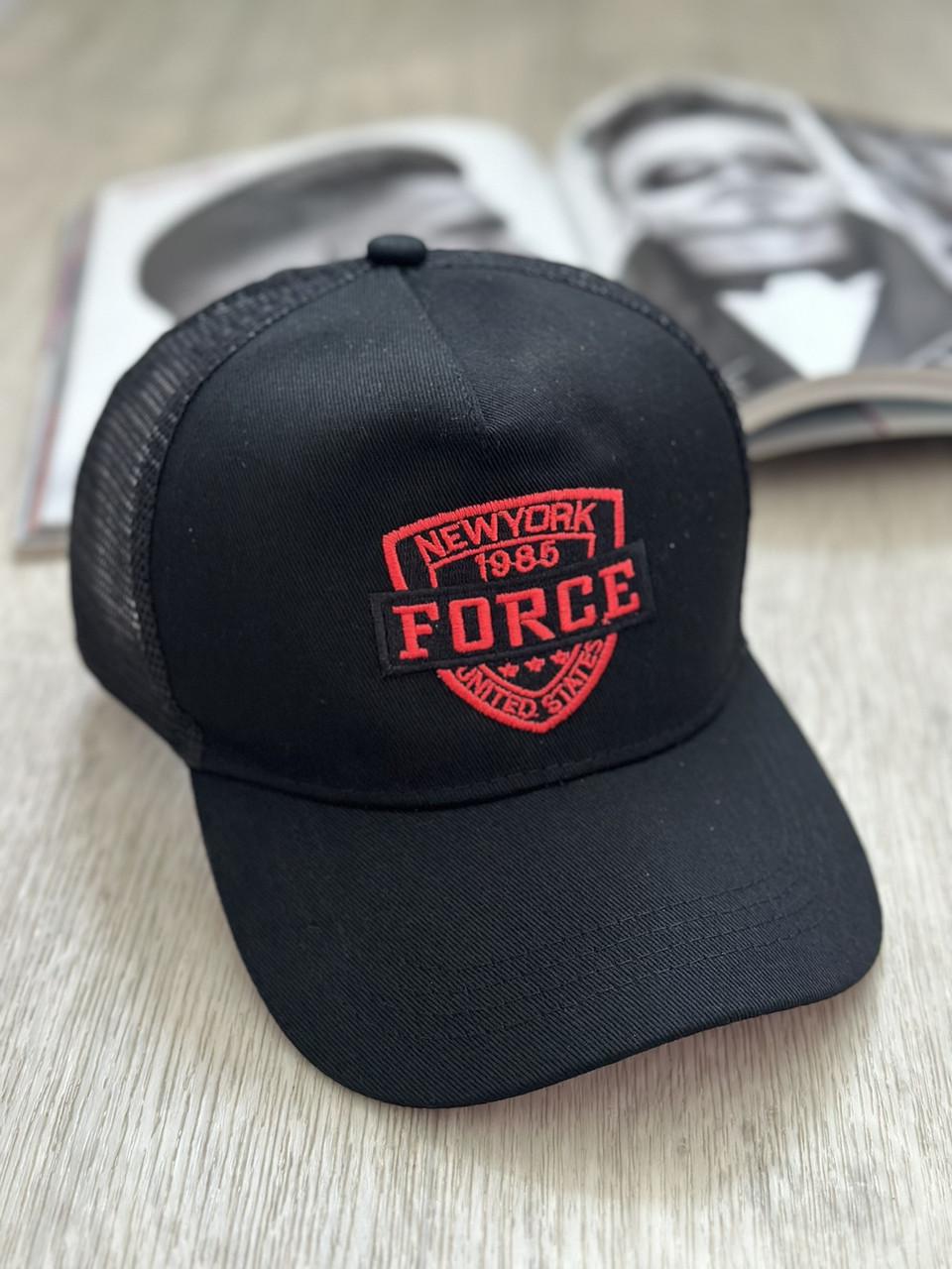 Кепка-тракер с сеточкой Forge NY 56-61 см Черный/Черный (8094) - фото 1 Кепка-тракер с сеточкой Forge NY 56-61 см Черный/Черный (8094) - фото 1