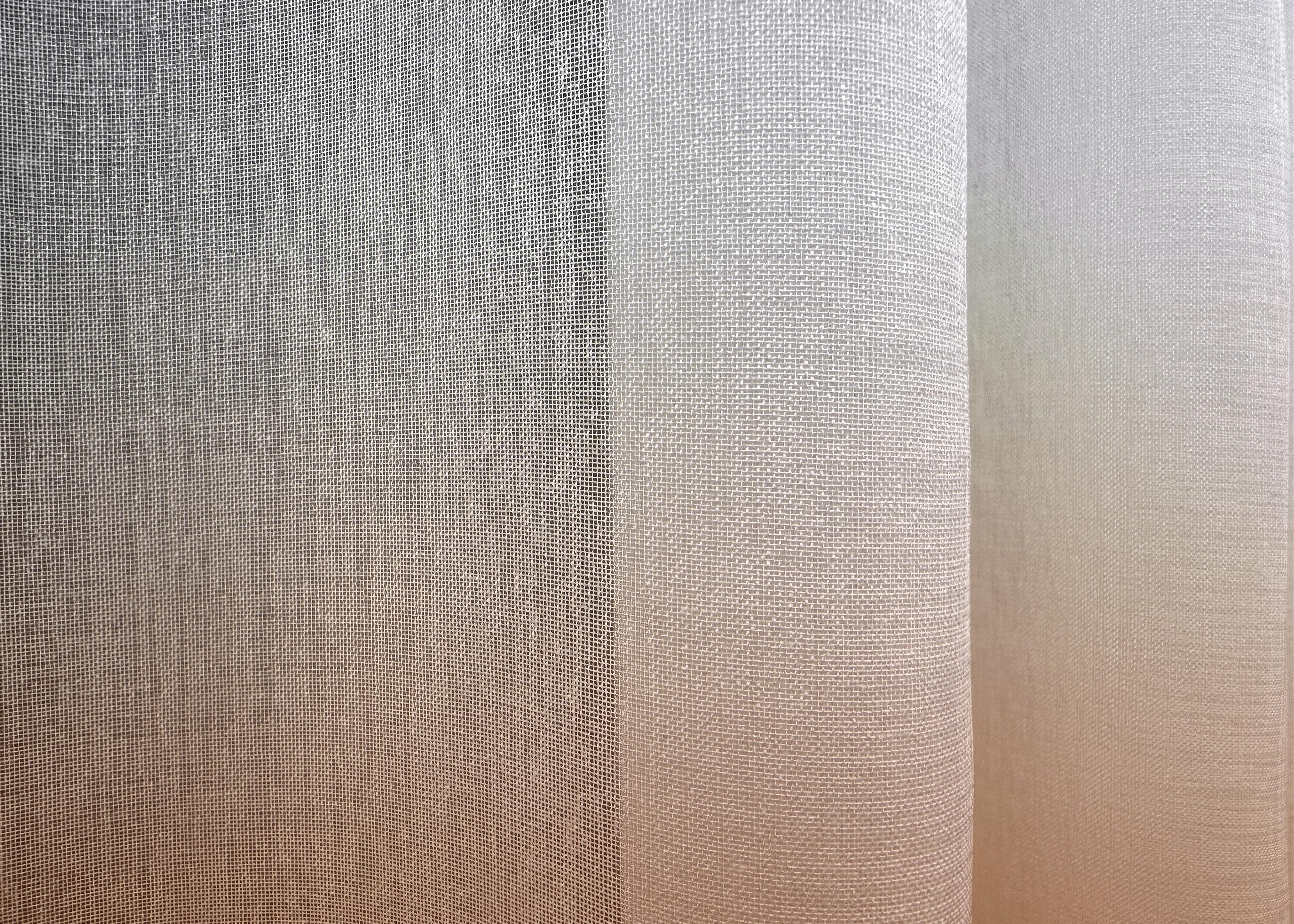 Тюль VR-Textil №578т Омбре Батист 300х250 см Персиковый/Белый (40-027) - фото 6