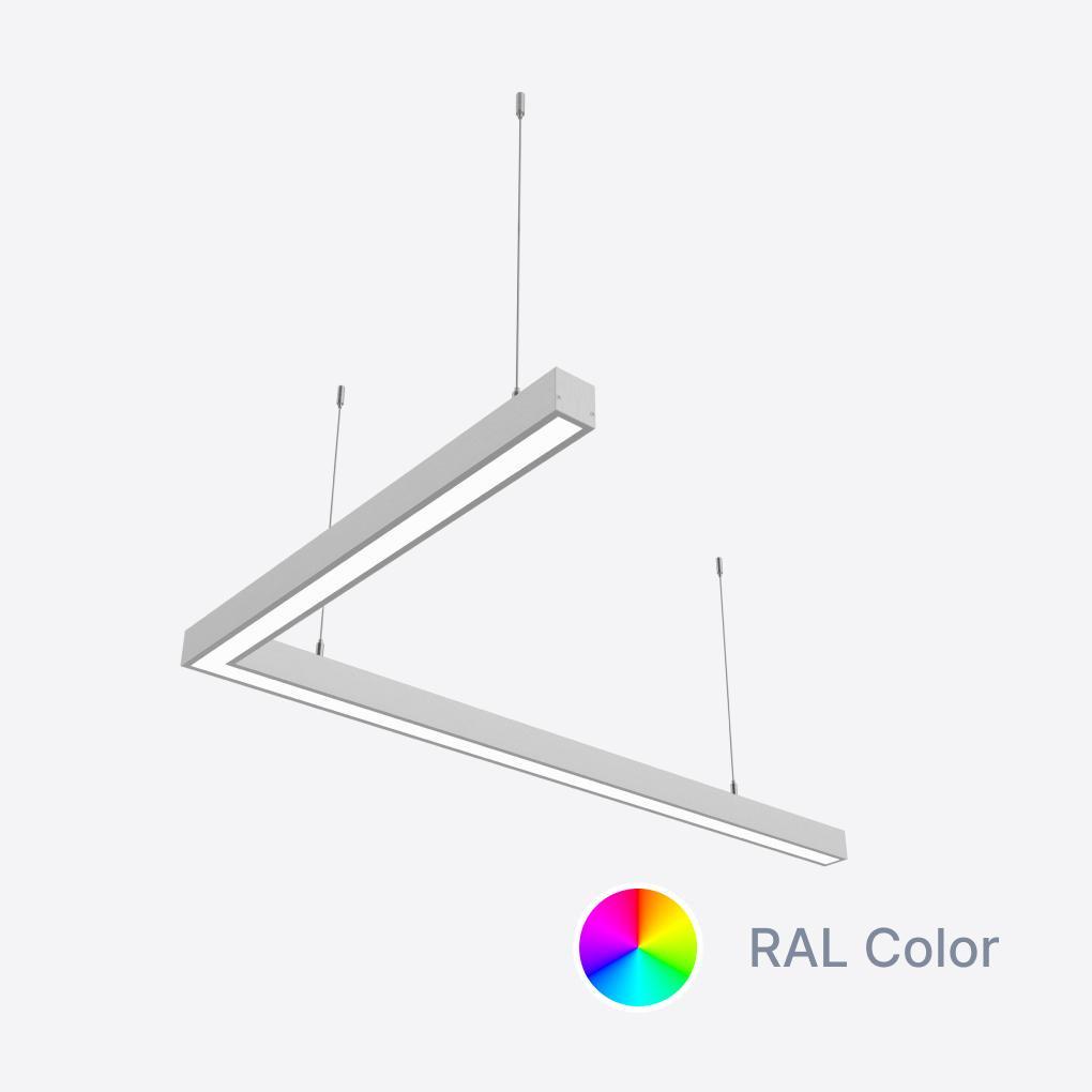 Светильник светодиодный угловой X-LED 80 Вт 800x800x43 мм (LSNA-80c) - фото 2 Светильник светодиодный угловой X-LED 80 Вт 800x800x43 мм (LSNA-80c) - фото 2