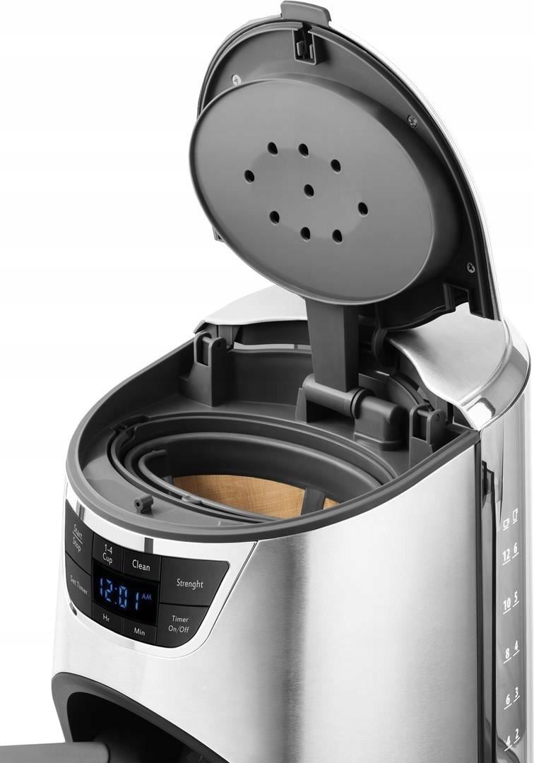 Кофеварка Catler CM4010 капельная для молотого кофе 1000 Вт 1,8 л Черный/Серый (620742) - фото 3 Кофеварка Catler CM4010 капельная для молотого кофе 1000 Вт 1,8 л Черный/Серый (620742) - фото 3