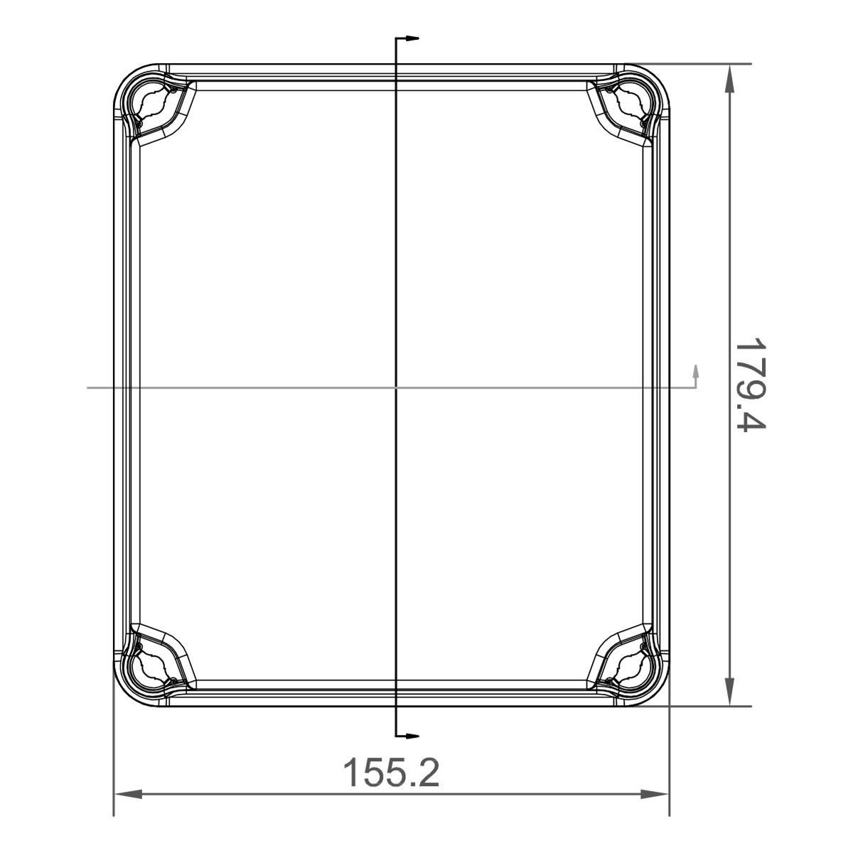 Розподільна коробка IDE IP67 155x179x100 мм (EX171) - фото 9