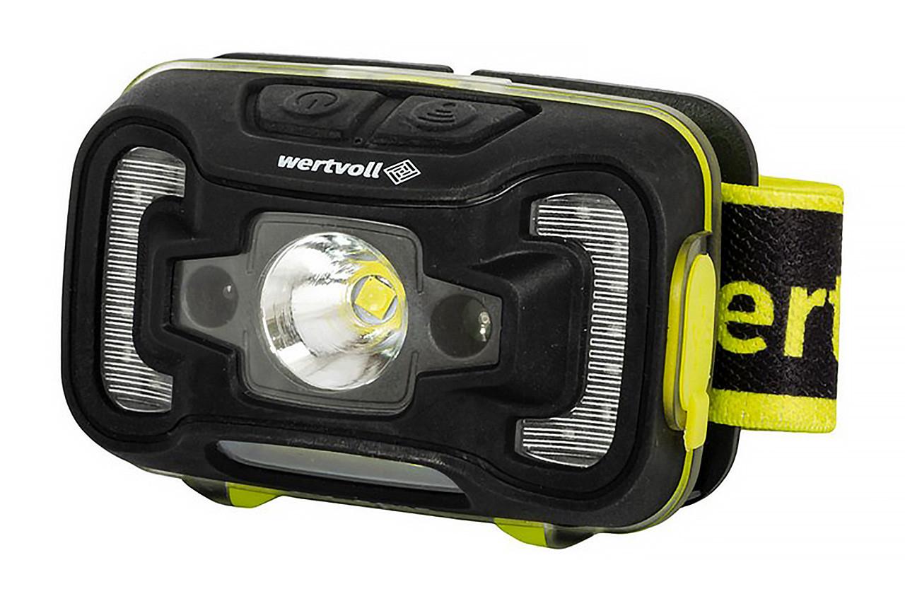 Фонарь налобный Vertvoll 16LED 1COB 5 Вт 6 режимов Li-ion (30504654)