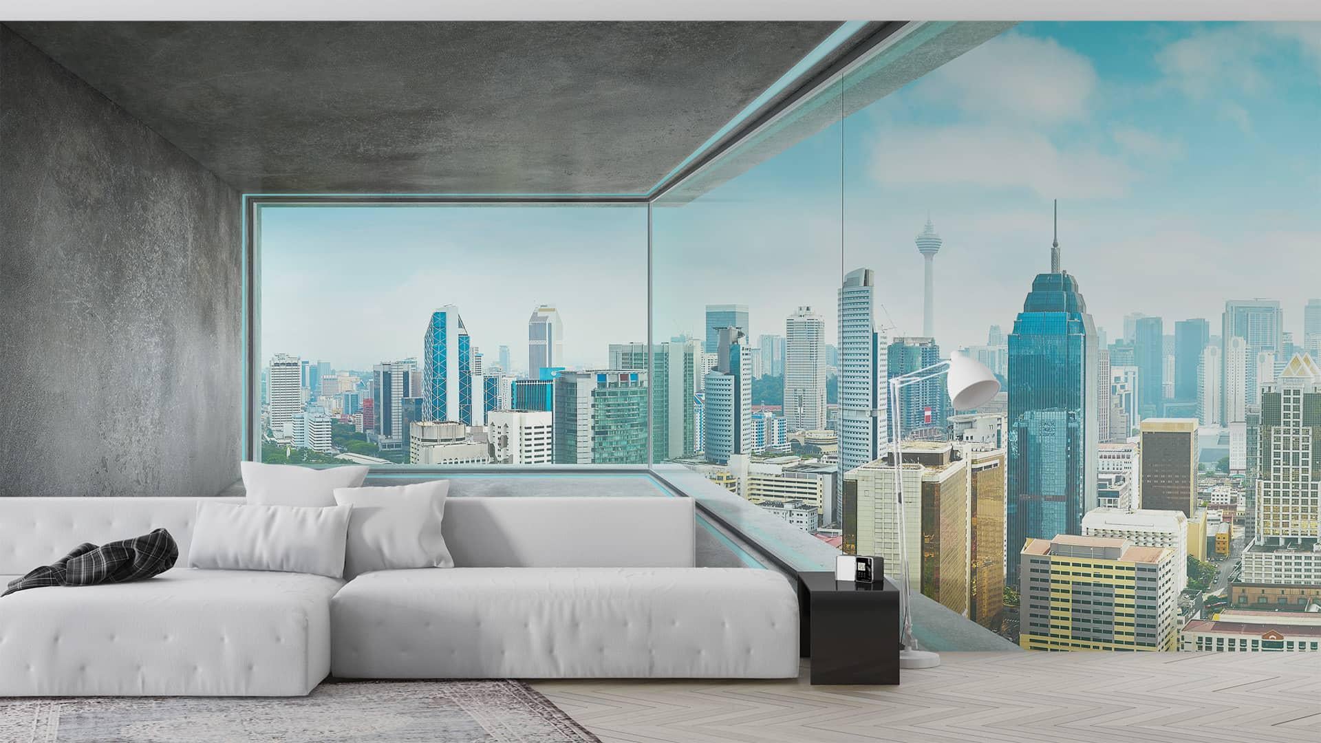 Фотообои флизелиновые Styleo Print-walls Высотный Мир 0635 300х250 см (Pw-0635/2)