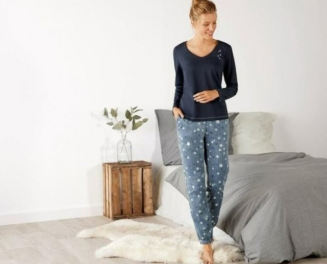 Пижама Esmara 132K XS Синий/Разноцветный (132K/XS)