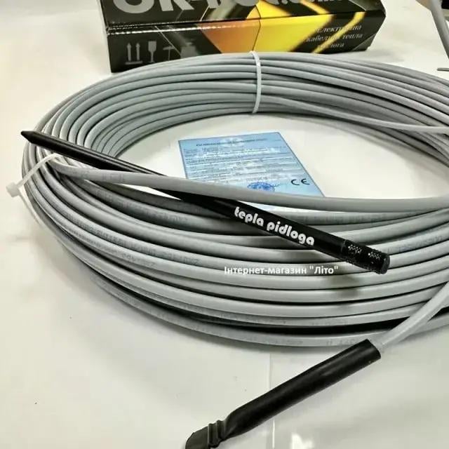 Тепла підлога Одескабель OK-hot двожильний кабель 10 м2/1706 Вт 100 м/регулятор для нагрівального кабелю - фото 3 Тепла підлога Одескабель OK-hot двожильний кабель 10 м2/1706 Вт 100 м/регулятор для нагрівального кабелю - фото 3