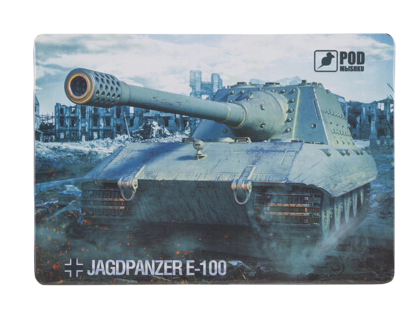 Килимок для миші Podmyshku Танк Jagdpanzer E-100 пластик 240x190x1,4 мм (ebf68318) Килимок для миші Podmyshku Танк Jagdpanzer E-100 пластик 240x190x1,4 мм (ebf68318)