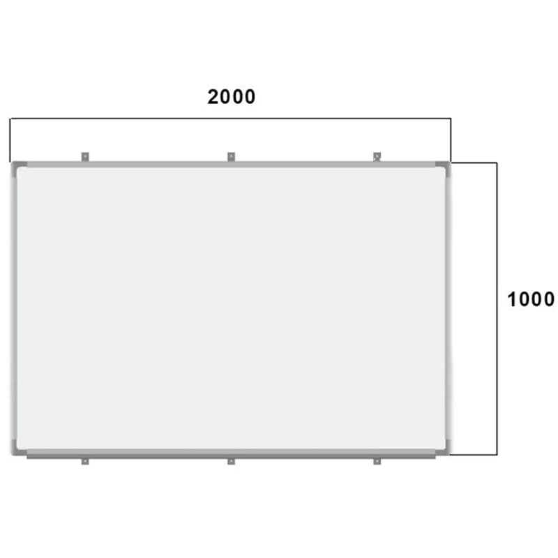 Доска магнитно-маркерная SECTOR М2010 сухостираемая 200х100 см (28690187) - фото 6