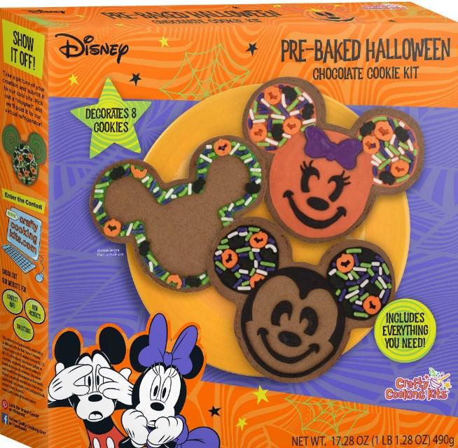 Печиво шоколадне Disney's Mickey and Minnie Pre-Baked Halloween Chocolate Cookie Kit (1956903120)