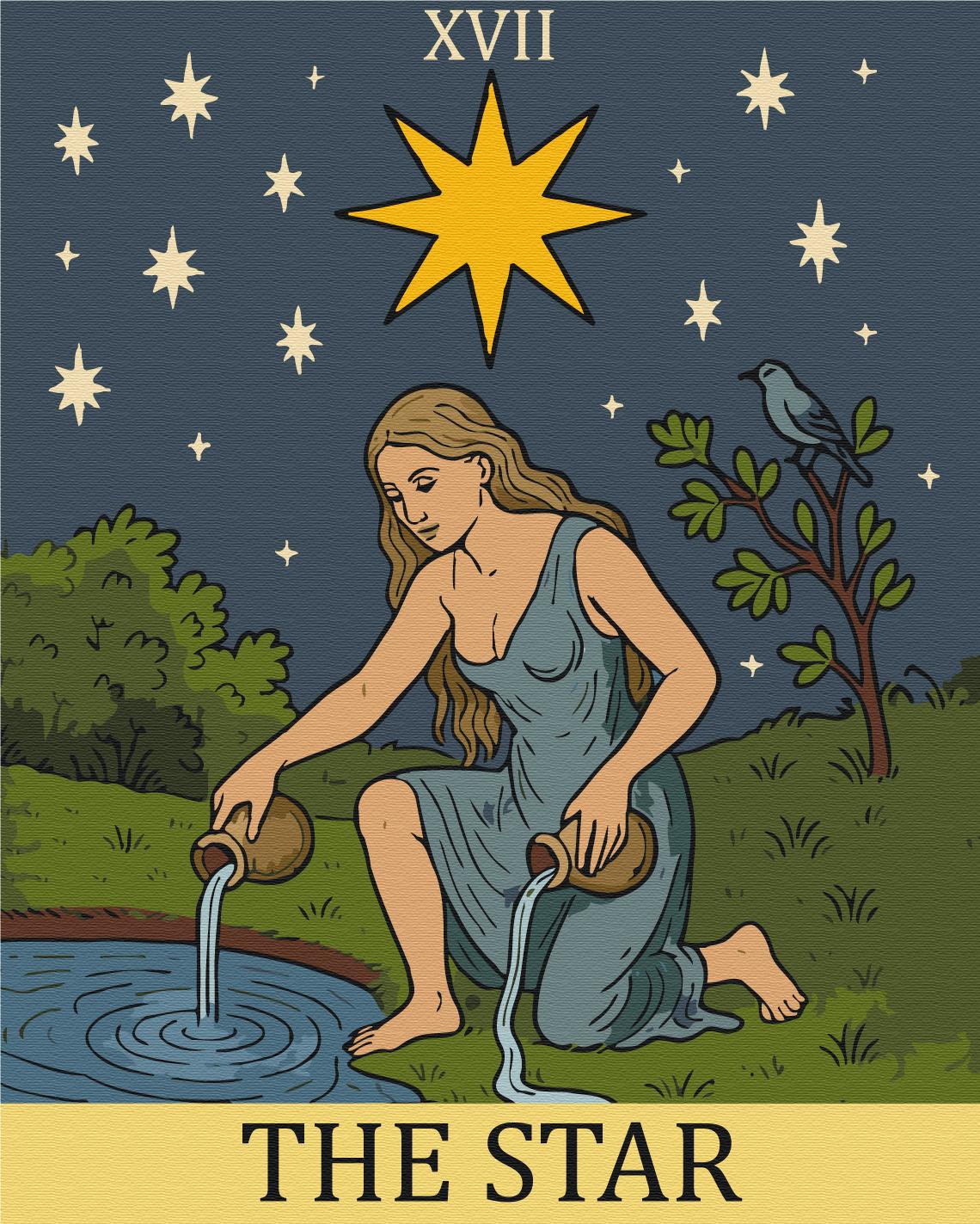 Картина по номерам Brushme Звезда 40x50 см (BS54547) Картина по номерам Brushme Звезда 40x50 см (BS54547)