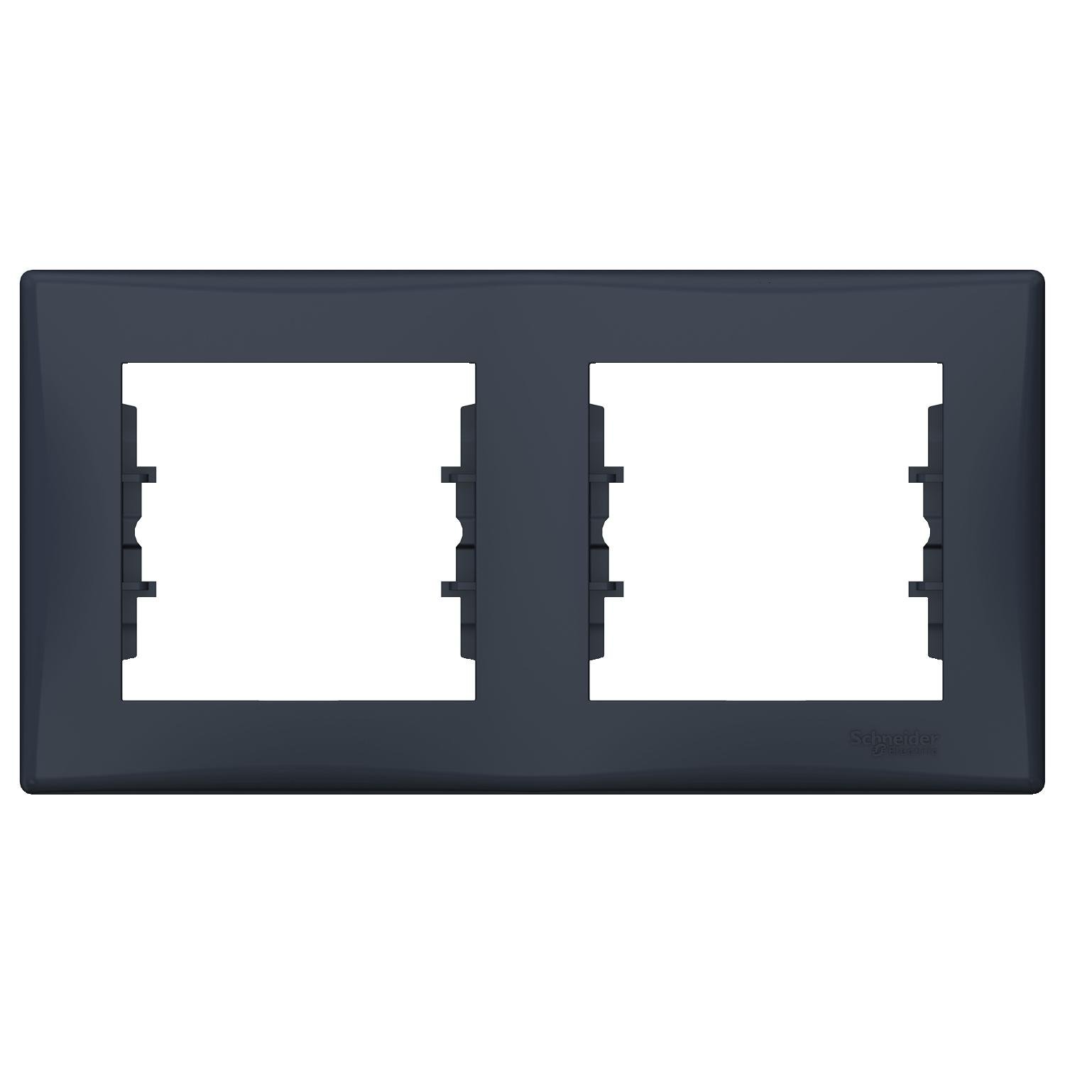 Рамка для розетки Schneider Electric SDN5800370 2-я Графитовый (87525)
