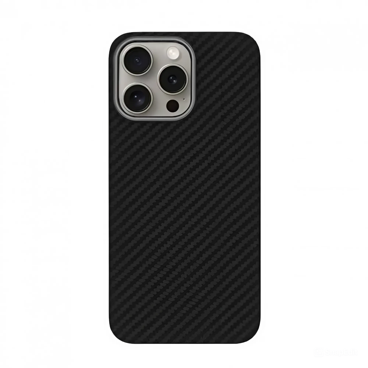 Чехол-накладка Monblan Kevlar Magnetic Series for iPhone 16 Pro Max, Black-Grey