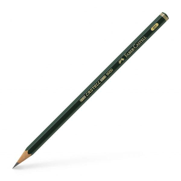Карандаш чернографитный Faber-Castell 9000 6H Castell (119016)