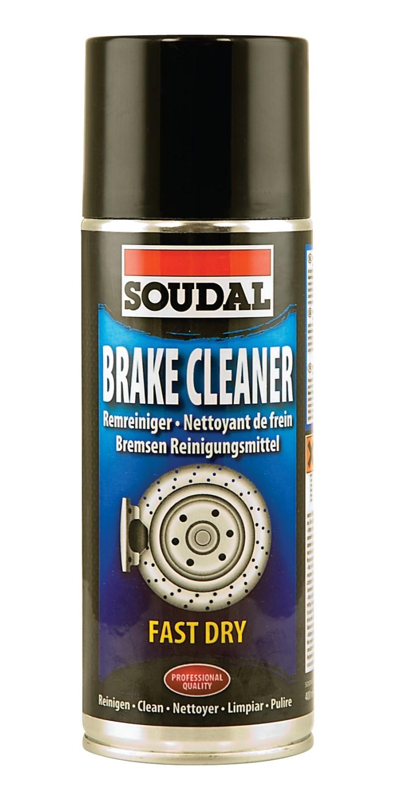 Аэрозоль для очистки тормозной системы Soudal Brake Cleaner 200 мл (0000900000001000BC)