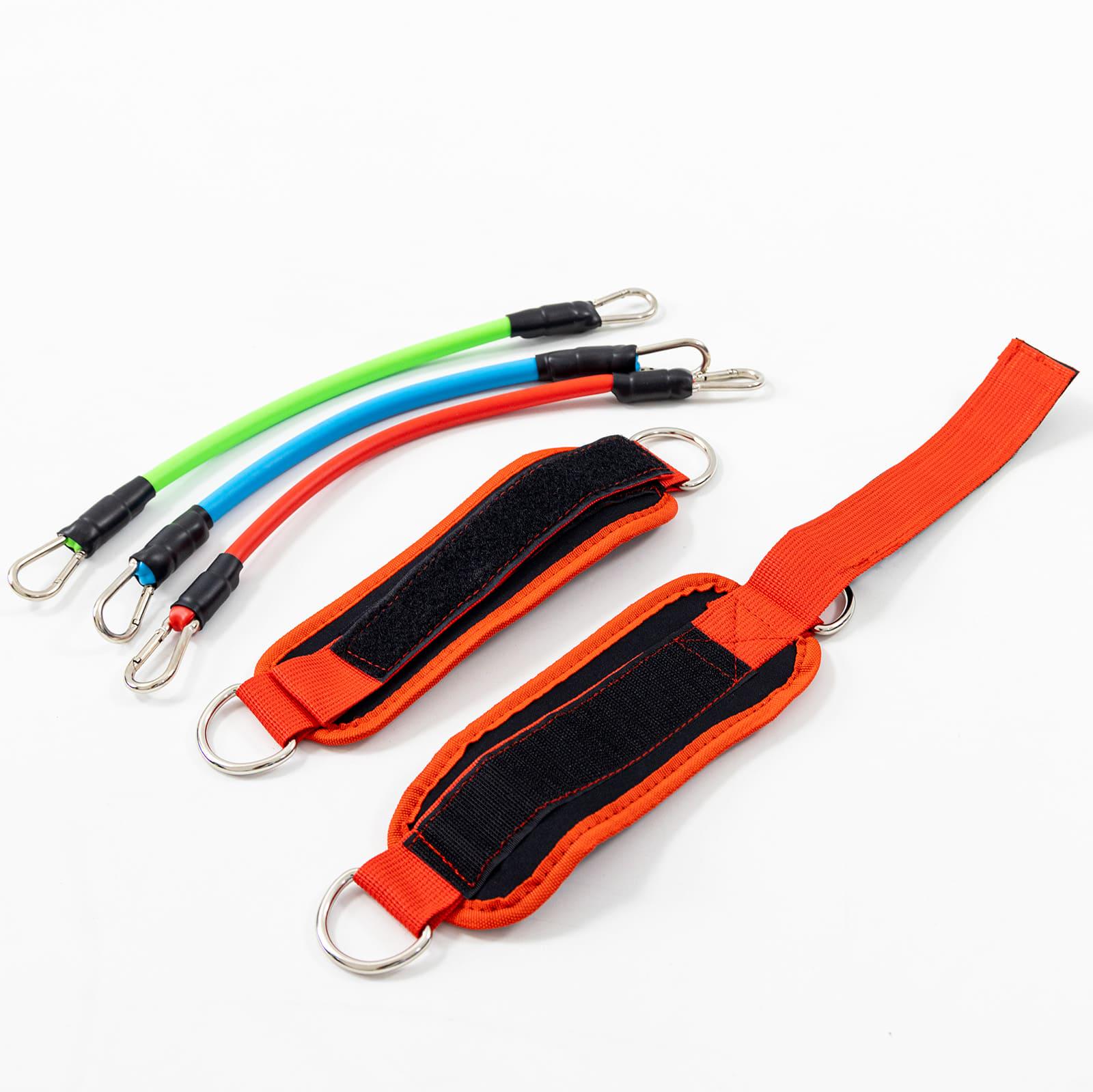 Эспандер латеральный OSPORT трубчатый 3 шт. с манжетой Красный (MS 4612) - фото 2 Эспандер латеральный OSPORT трубчатый 3 шт. с манжетой Красный (MS 4612) - фото 2