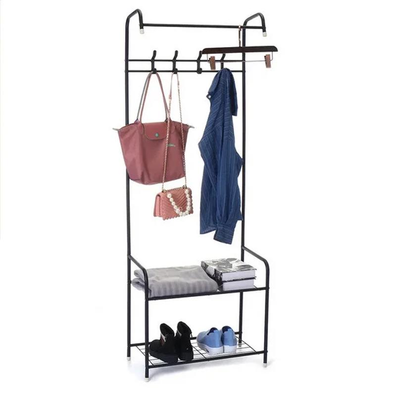 Стійка для одягу та взуття Clothes Rack CR-05 Чорний (SS-07) - фото 3