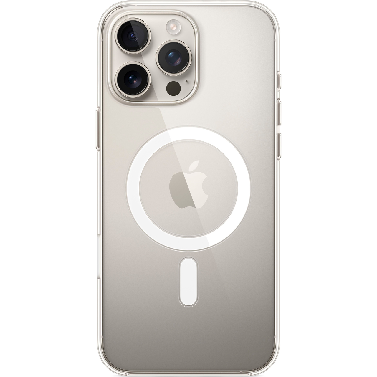 Чехол-накладка Monblan Magnetic Crystal Series Case for iPhone 16 Pro Max, Transparent