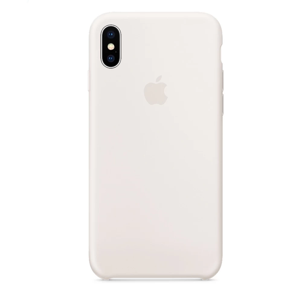 Силиконовый Чехол Накладка Silicone Case для iPhone Xs Max Antique White