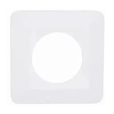 Рамка одноместная защитная под выключатель или розетку Белый (00000027328)