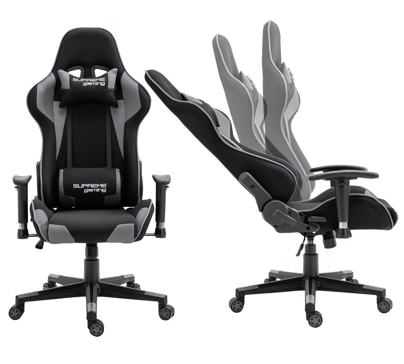 Кресло компьютерное BOOST PlayMaker 94559 Черно-серый - фото 7 Кресло компьютерное BOOST PlayMaker 94559 Черно-серый - фото 7