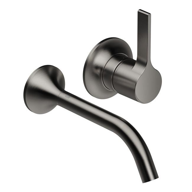 Смеситель для умывальника настенный Dornbracht VAIA Dark Platinum matt (36812809-99)