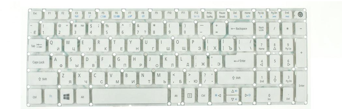 Клавиатура для ноутбука Acer Aspire A315-21G матовая (NK.I151S.012)